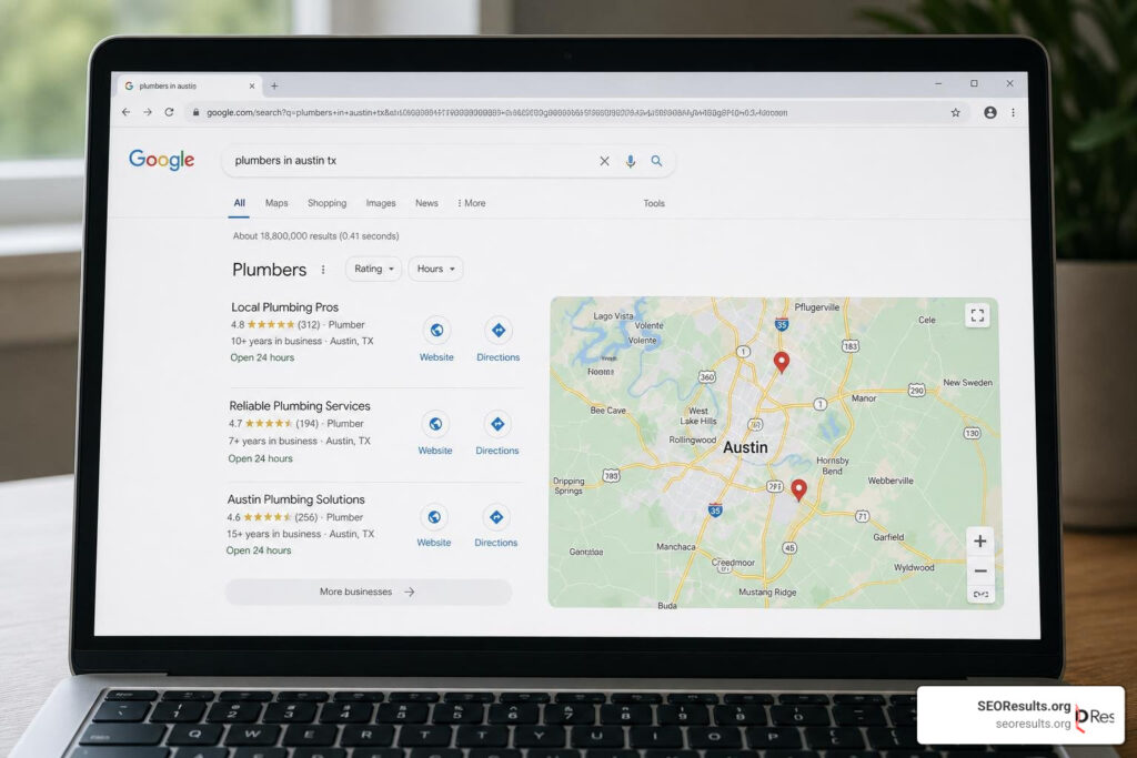 Cracking the Google Maps 3 Pack Code for Local Dominance google maps 3 pack local search results