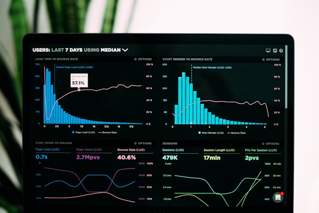 The Early-Stage Dilemma: How to Start SaaS SEO for Startups Without Burning Cash SaaS startup founder analyzing search metrics on laptop with growth charts